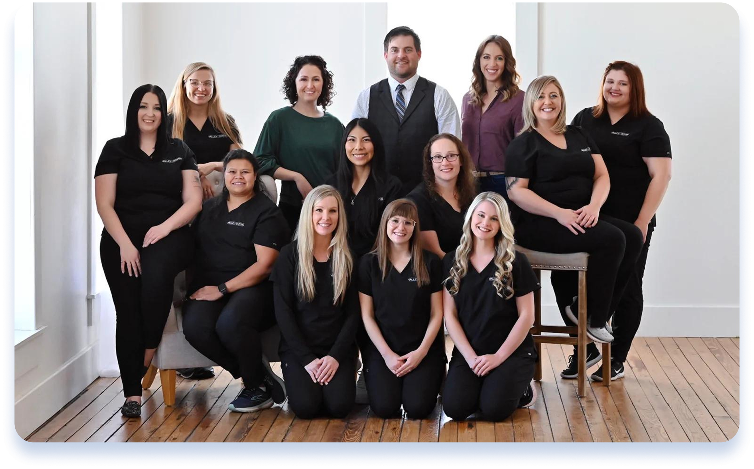 Dr. Matthew Eaton and dental team at Dakota Implant