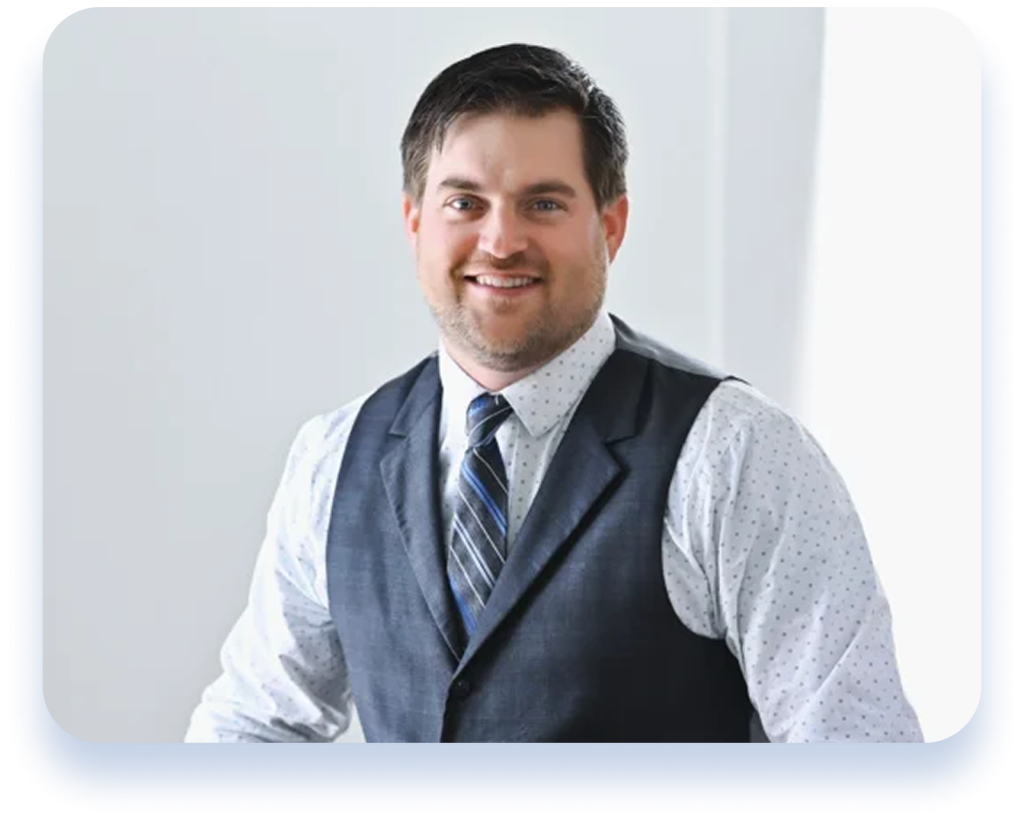 Dr. Matthew Eaton professional headshot in vest
